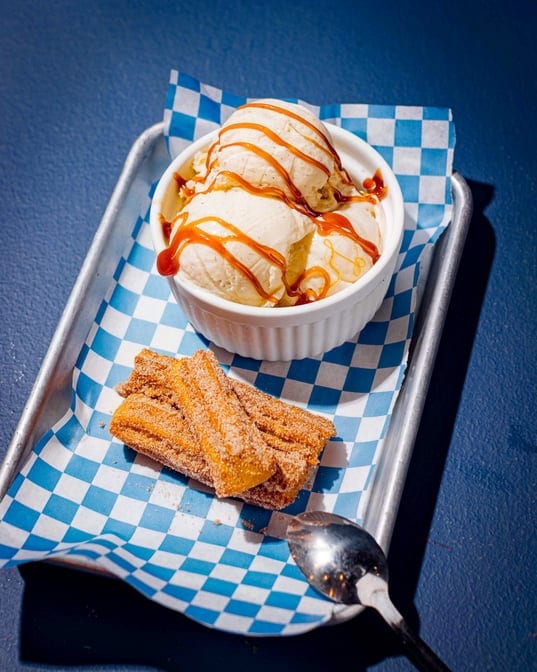 Churros & Ice Cream.